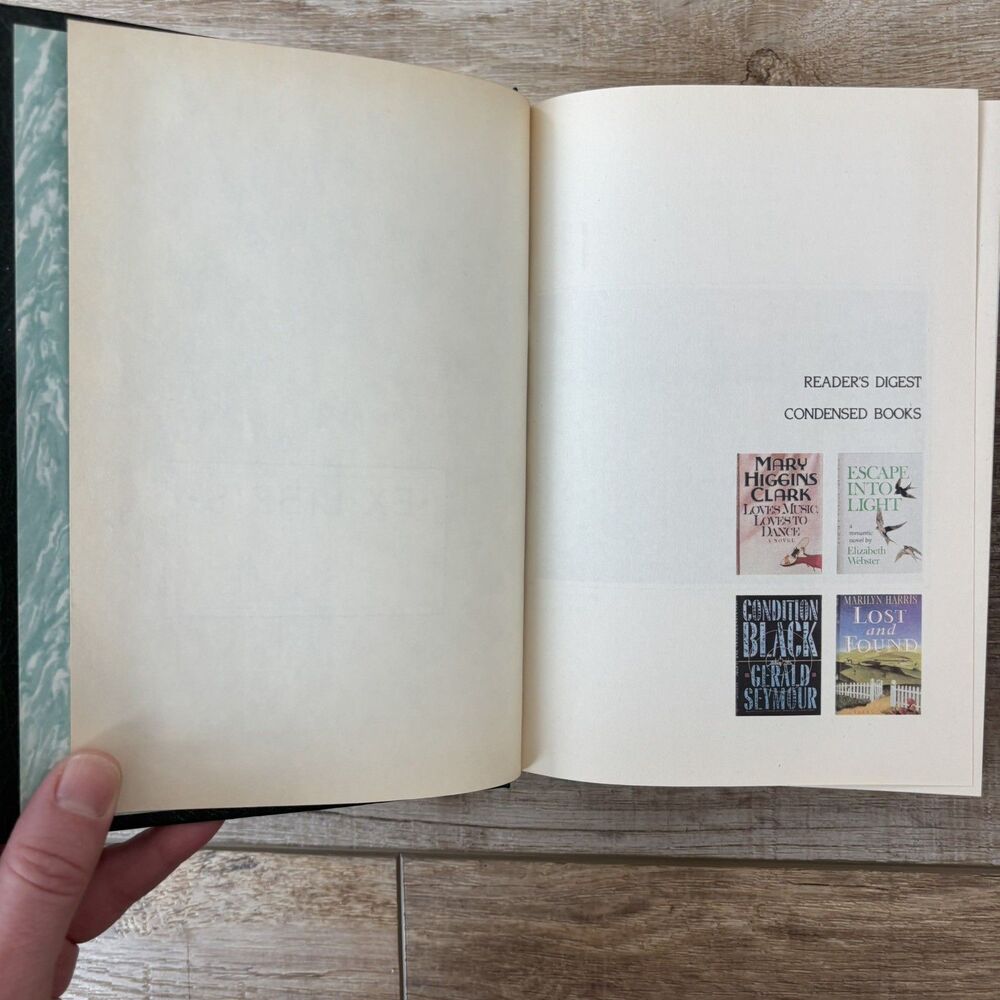 Readers Digest Condensed Books Volume 6 1991 Hardcover Office Home Decor Clark - Picture 10 of 14